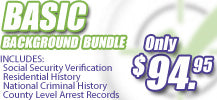 Basic Background Bundle - CheckRecords.com